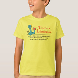 Die Taubenlehrer und Librarier Kinder gelb T-Shirt