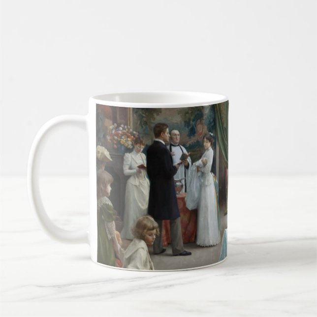 Die Taufe, 1892 Tasse (Links)