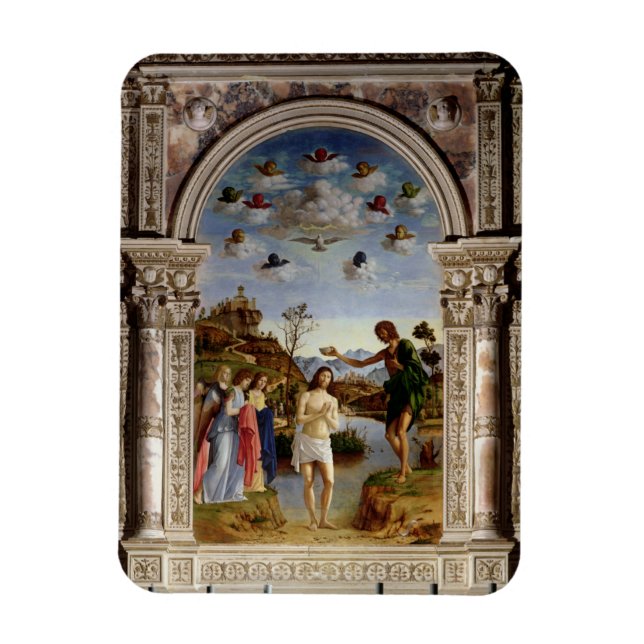 Die Taufe Christi 2 Magnet (Vertikal)