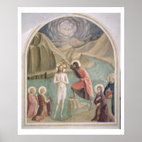 Die Taufe Christi, c.1438-45 (Fresko)