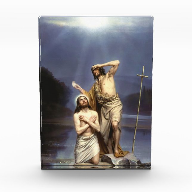 Die Taufe Christi Fotoblock (Vorderseite)