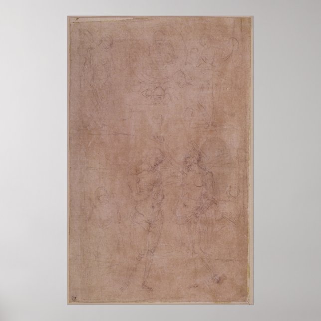 Die Taufe Christi Poster (Vorne)