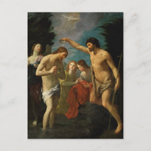 “Die Taufe Christi” Postkarte