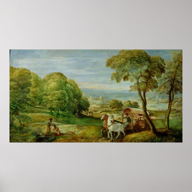 Die Taufe der äthiopischen Eunuch Poster (Vorne)