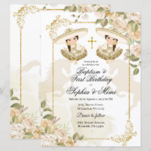 Die Taufe der weißen und goldenen mexikanischen Tw