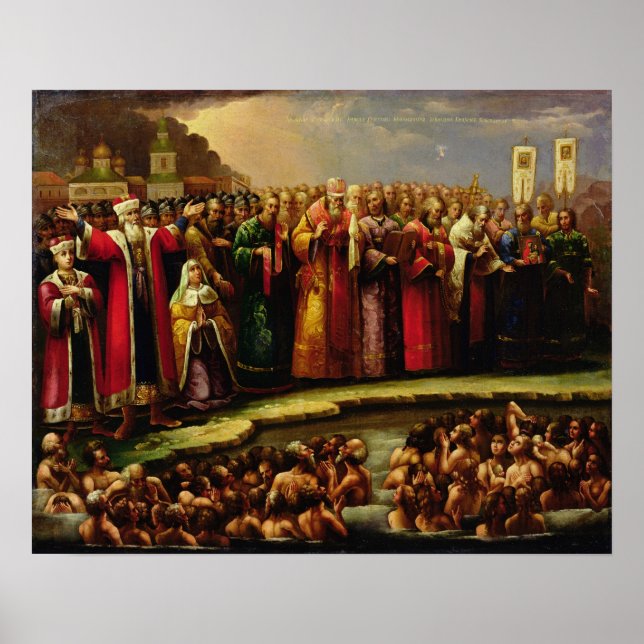 Die Taufe des Murom-Volkes Poster (Vorne)