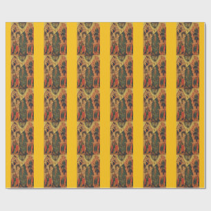 Die Taufe Jesu Christi Byzantinische Ikone Geschenkpapier