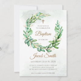 Die Taufe lädt zum Baufen ein Einladung