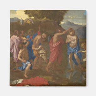 Die Taufe von Christus, 1641-42 Magnet