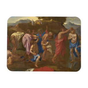 Die Taufe von Christus, 1641-42 Magnet
