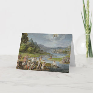 Die Taufe von Christus 2 Karte