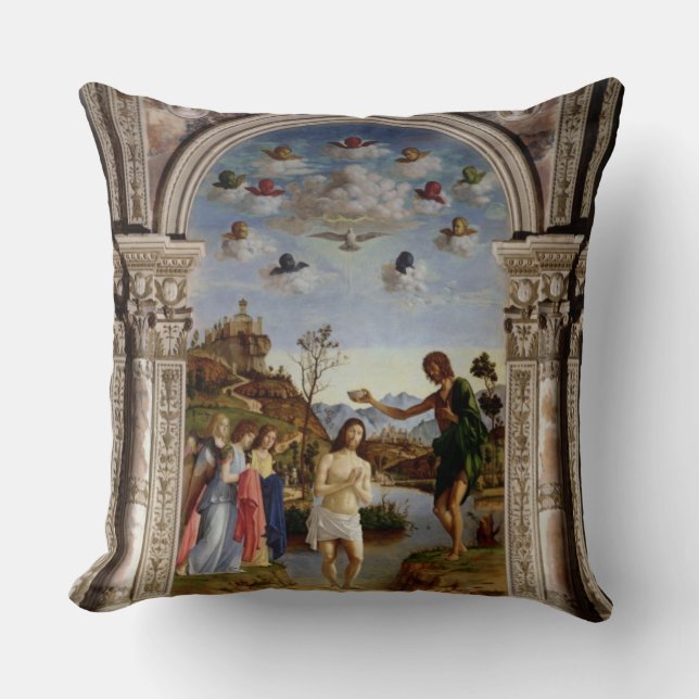 Die Taufe von Christus 2 Kissen (Vorderseite)