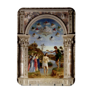 Die Taufe von Christus 2 Magnet