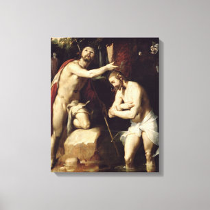 Die Taufe von Christus Leinwanddruck