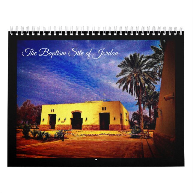 Die Taufstätte Jordaniens Kalender (Titelbild)