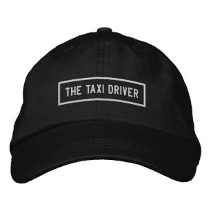 Die Taxi-Fahrer-Schlagzeilen-Stickerei Bestickte Baseballkappe