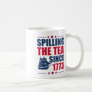 Die Tee-Verbreitung seit 1773 Frauen Geschichtsleh Kaffeetasse