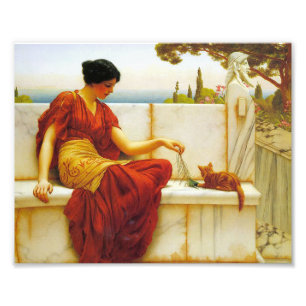Die Tee von John William Godward Fotodruck