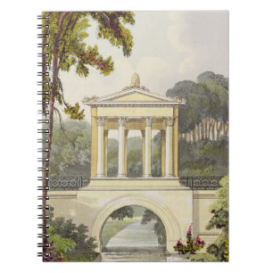 Die Tempel-Brücke, von Ackermanns 'Behälter von Notizblock