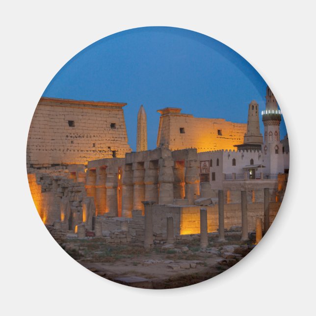 Die Tempel von Luxor Magnet (Vorne)