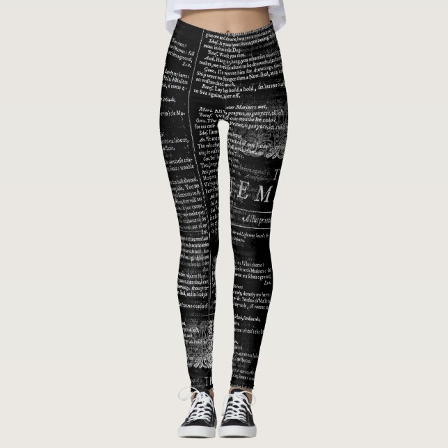 Die Tempestshakespeare-Spiel-Leggings Leggings (Vorderseite)
