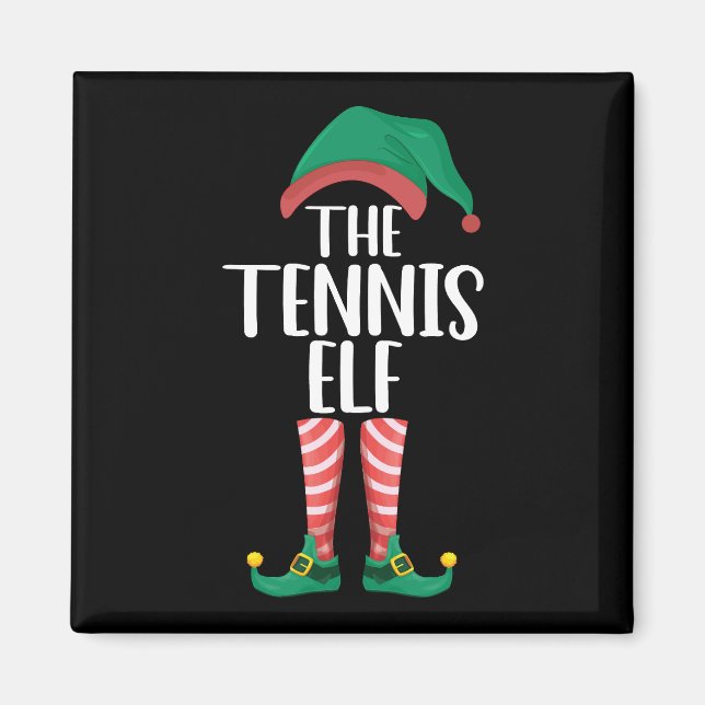 Die Tennis Elf Matching Familiengruppe Weihnachten Magnet (Vorne)