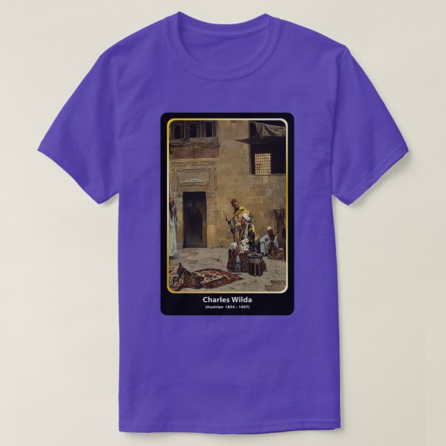 Die Teppichhändler 1889 Figurative ART T-Shirt (Design vorne)