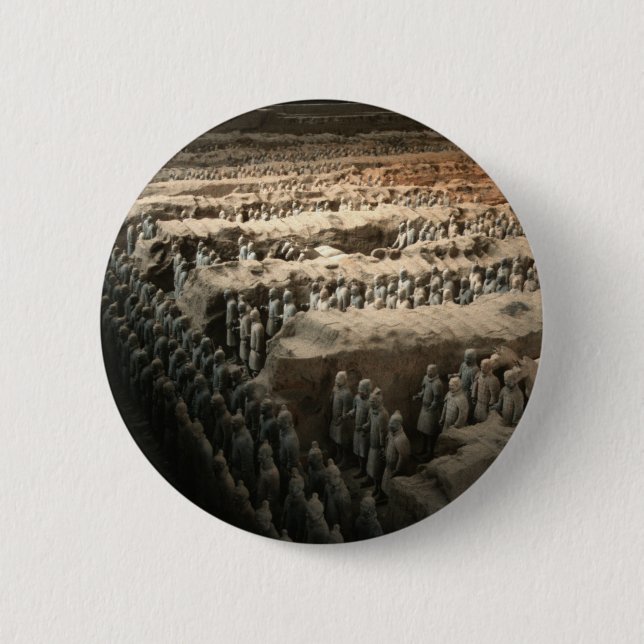 Die Terrakotta-Armee Button (Vorderseite)