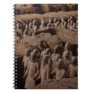 Die Terrakotta-Armee des Kaisers Qin Notizblock