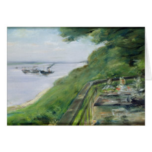 Die Terrasse an Jakobs Restaurant in Niensted