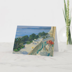 Die Terrasse, Cap d'Ail   Sir John Lavery Karte