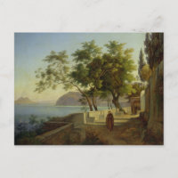 Die Terrasse der Capucins in Sorrento, 1828