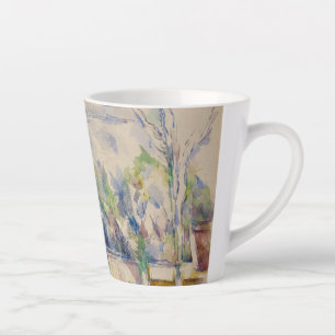 Die Terrasse im Garten in Les Lauves, Cezanne Milchtasse