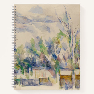 Die Terrasse im Garten in Les Lauves, Cezanne Notizbuch