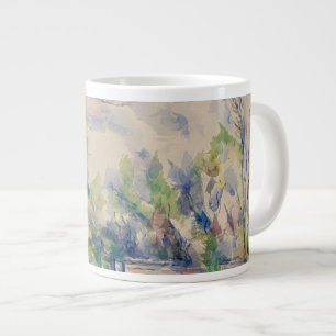 Die Terrasse im Garten von Les Lauves, Cezanne Jumbo-Tasse
