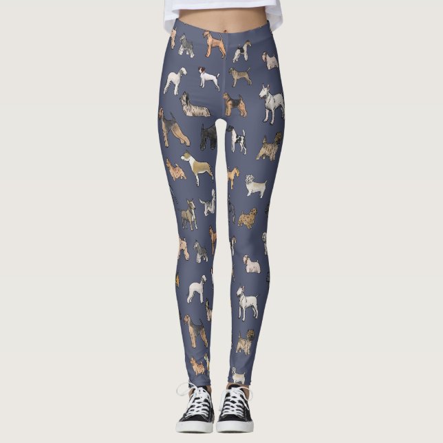 Die Terrier Leggings (Vorderseite)