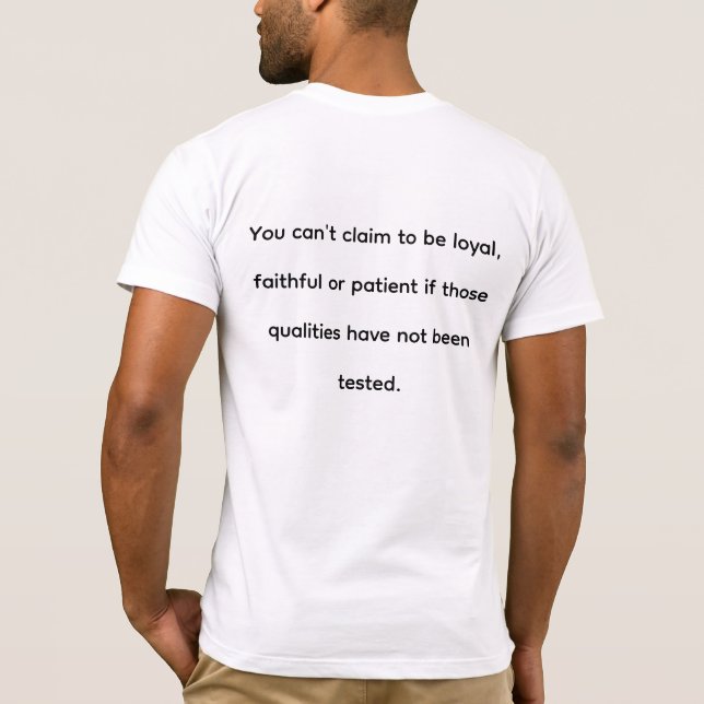 Die Tests T-Shirt (Rückseite)