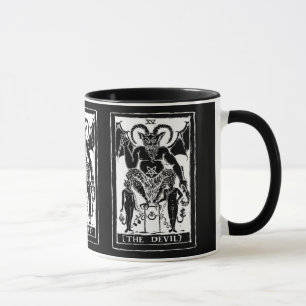 Die Teufel-Karten-Kaffee-Tasse Tasse