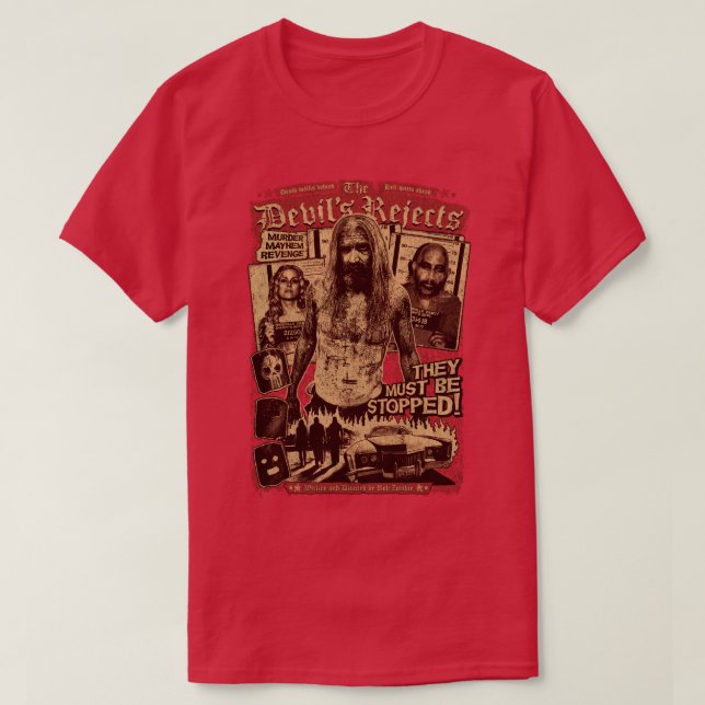 Die Teufel weisen 12 T-Shirt (Design vorne)