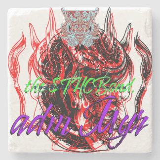 die $THCBand Steinuntersetzer