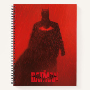 Die Theaterposter-Grafik von Batman Red Rain Notizbuch