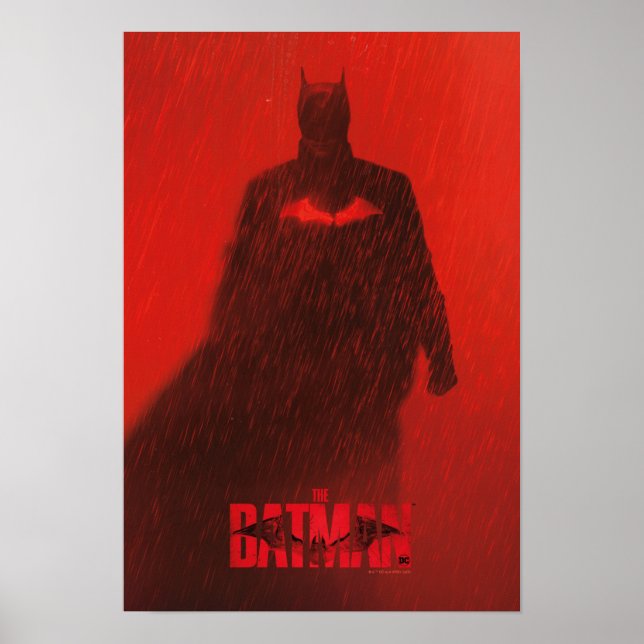 Die Theaterposter-Grafik von Batman Red Rain Poster (Vorne)