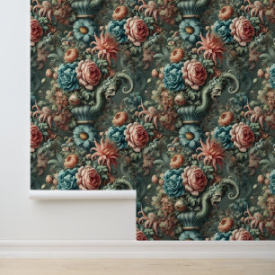 Die Theatrie von Thirst - Gotisches Blumendesign Tapete
