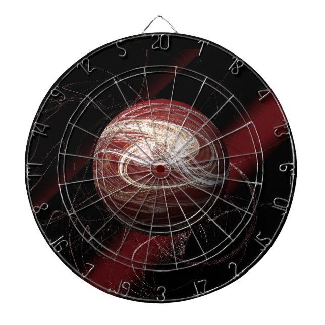 Die Themen des Kosmos Dartscheibe (vorne)