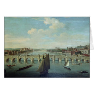 Die Themse in Westminster