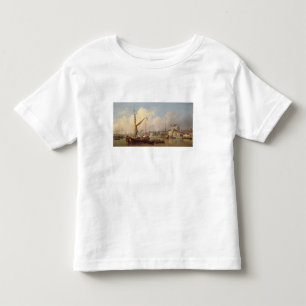 Die Themse und der Tower von London Angenommen auf Kleinkind T-shirt