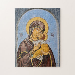 Die Theotokos und das Symbol der Kinderchristlichk Puzzle