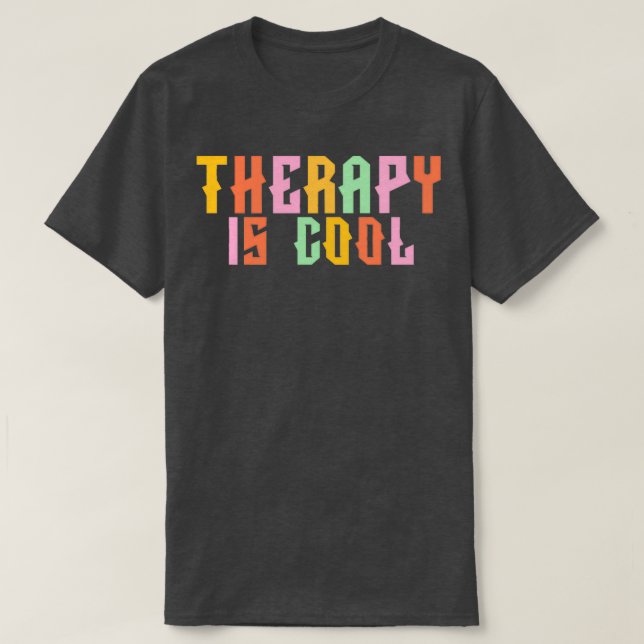 Die Therapie ist Cool T-Shirt (Design vorne)