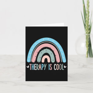 Die Therapie ist ein Cooler Therapeut für psychisc Karte