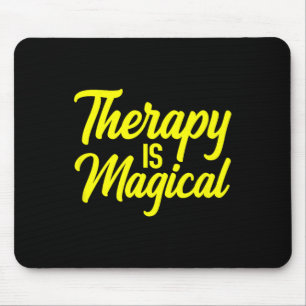 Die Therapie ist Magical Therapist psychische Gesu Mousepad